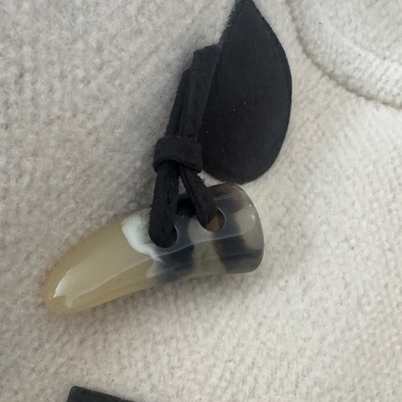 Banana Republic Cream Toggle Pea Coat - Picture 3 of 10